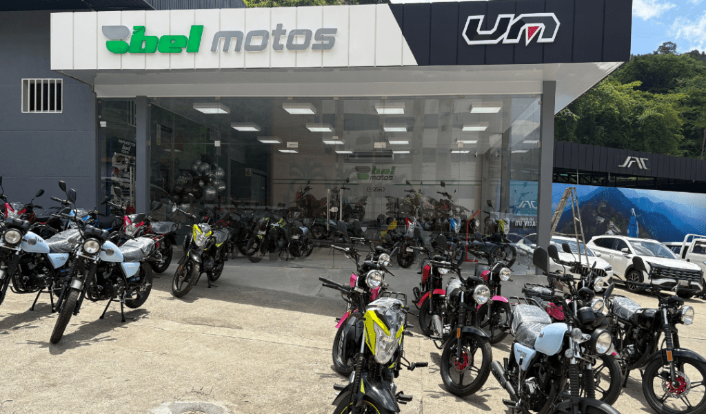 BEL Motos llegó al concesionario JAC Valera