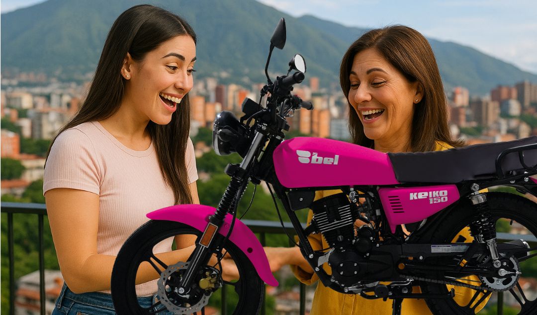 En el Día de las Madres sorpréndela con una moto nueva