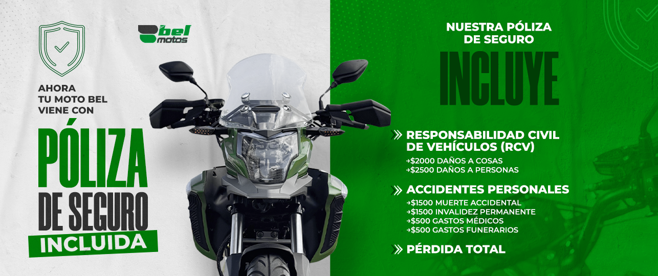 poliza de seguro de bel motos y bel by um y um 2025