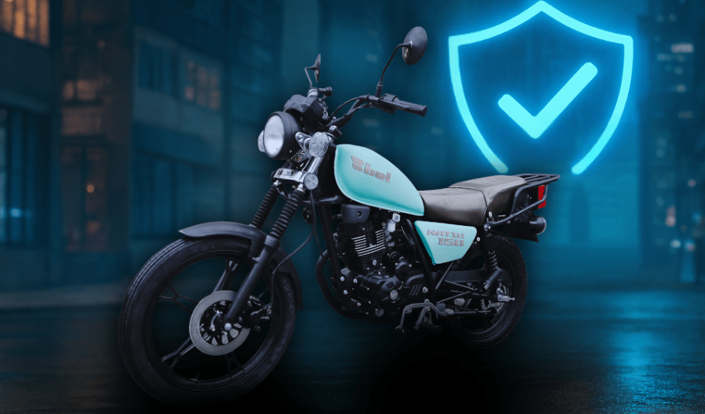 Ventajas de la póliza de seguro incluida en las motos BEL