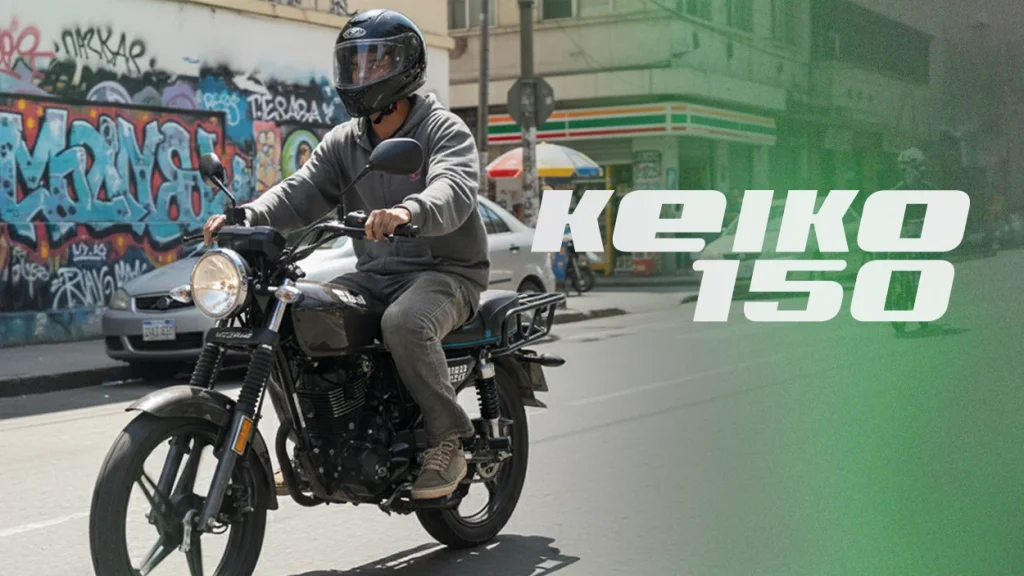 Keiko 150 CC: La moto urbana práctica