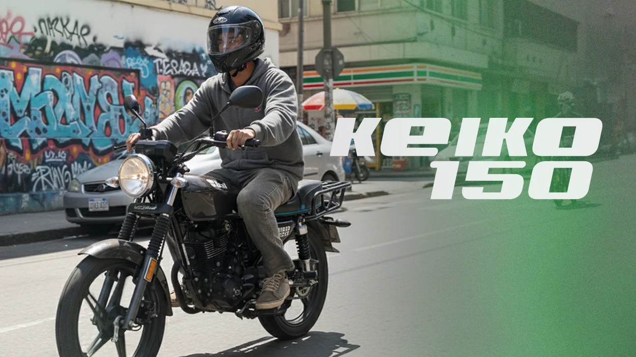 Keiko 150 CC﻿: La moto urbana práctica